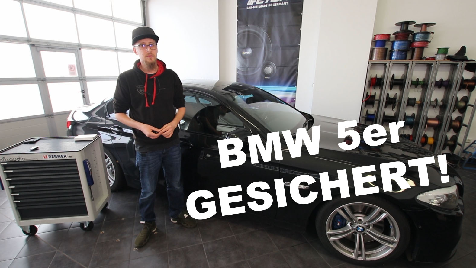 BMW 5er F10 M5 gegen Diebstahl abgesichert