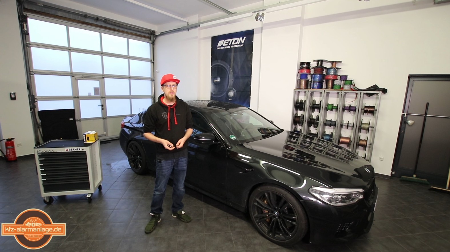 Keyless Absicherung bei einem BMW M5